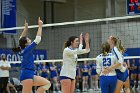 VB vs USCGA  Wheaton College Women's Volleyball vs U.S. Coast Guard Academy. - Photo by Keith Nordstrom : Wheaton, Volleyball